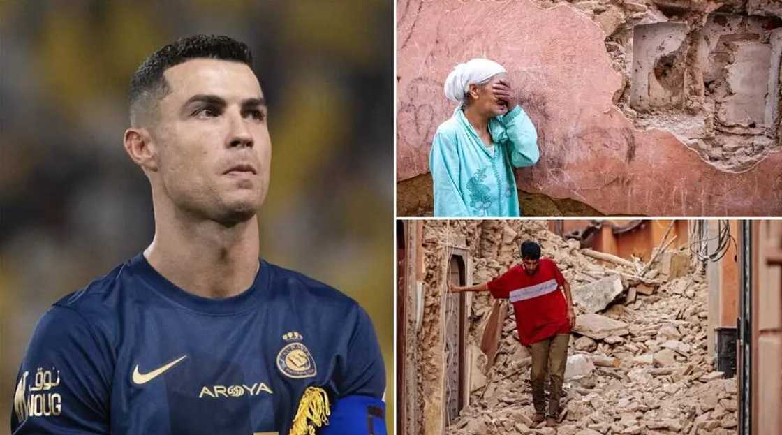 Ronaldo ya taimaka da otal dinsa a Morocco saboda girgizar kasa