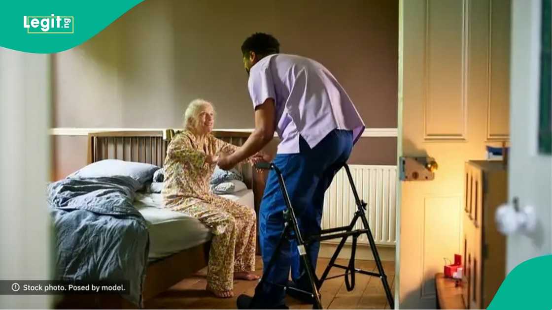 Policeman man relocates to uk, shares regret after working as a care worker.