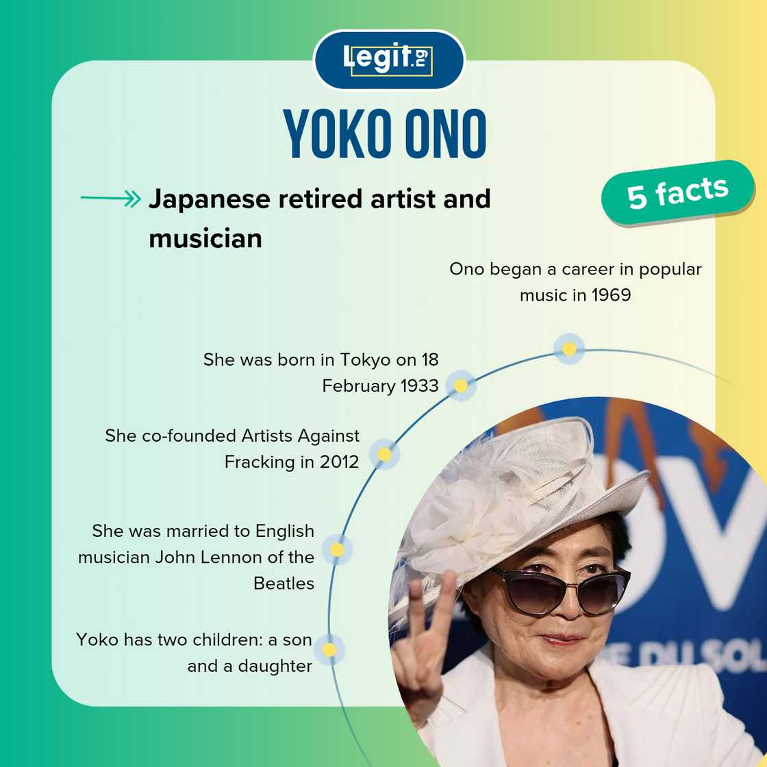 Facts about Yoko Ono. Facts about Yoko Ono.