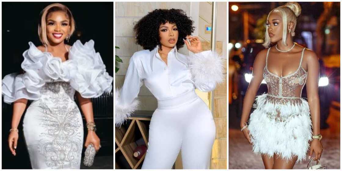 Celebrities in white/Nollywood/BBNaija Celebrities in white/Nollywood/BBNaija