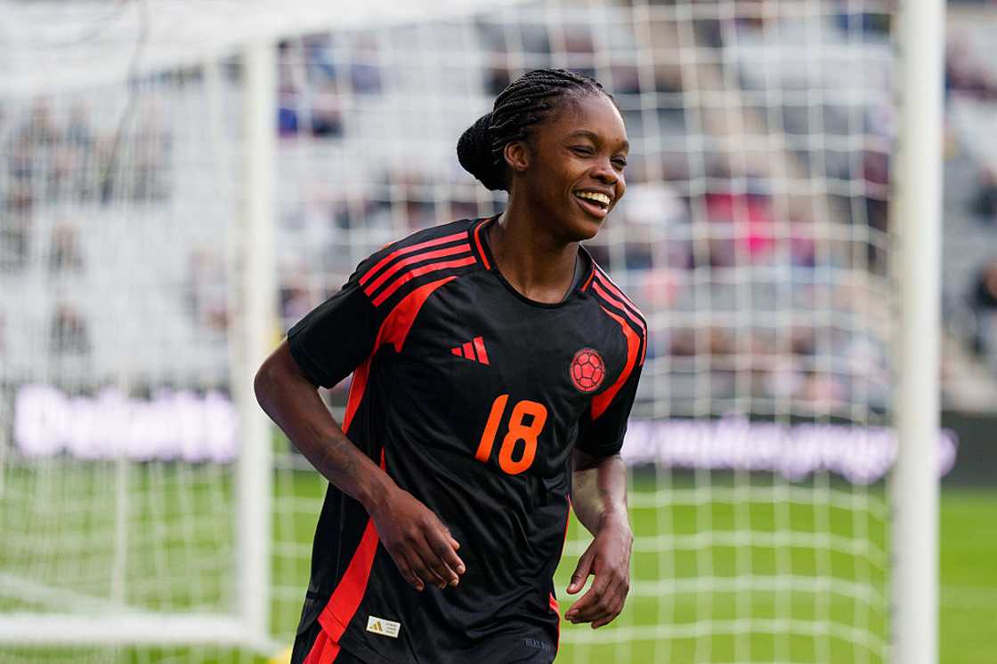 Linda Caicedo at the SheBelieves Cup Linda Caicedo at the SheBelieves Cup