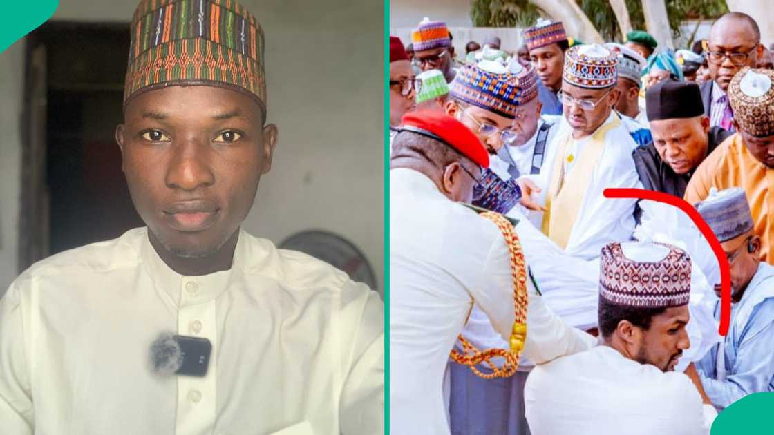 Man shares what he observed about Buhari's only son at the ex-president's burial Man shares what he observed about Buhari's only son at the ex-president's burial