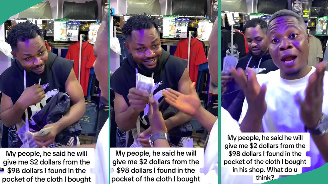 Reactions as boutique owner drags with customer who found $98 in purchased jeans