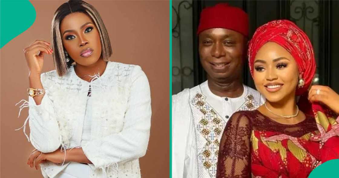 Nigerian lady takes sides with Regina Daniels Nwoko. Nigerian lady takes sides with Regina Daniels Nwoko.