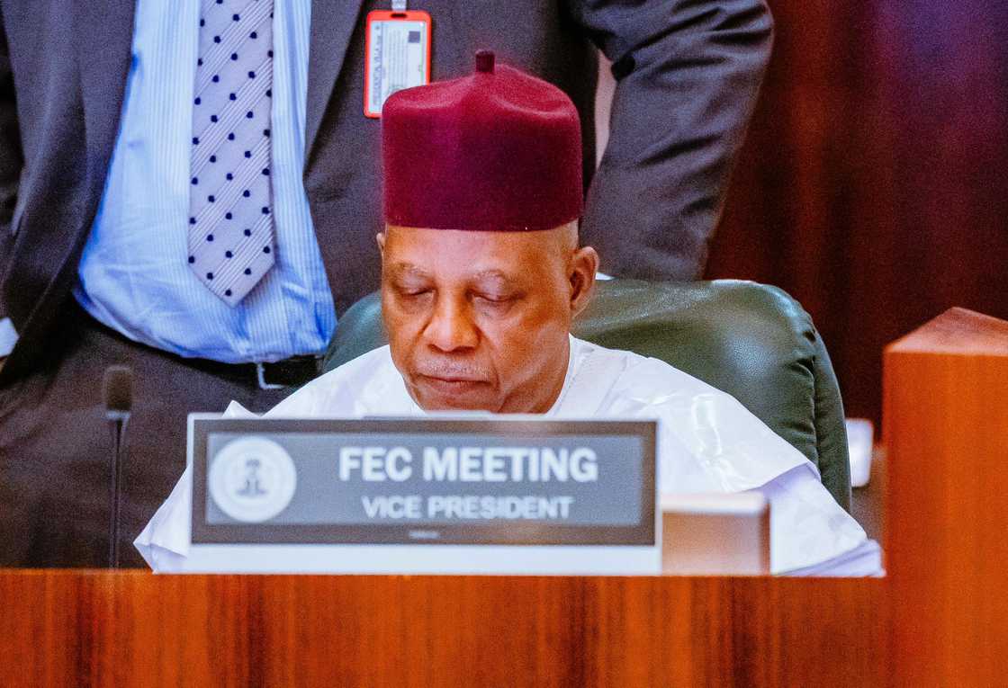 Ana rade-radin za a sauya Kashim Shettima Ana rade-radin za a sauya Kashim Shettima