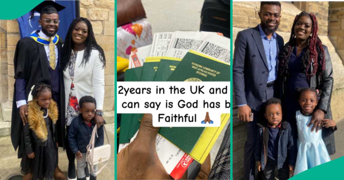 Nigerian woman celebrates two years of moving to the UK