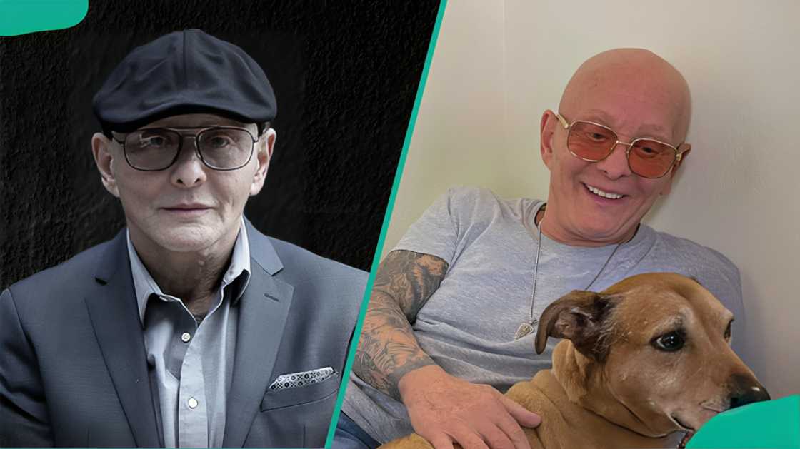 Salvatore Gravano with his dog Salvatore Gravano with his dog