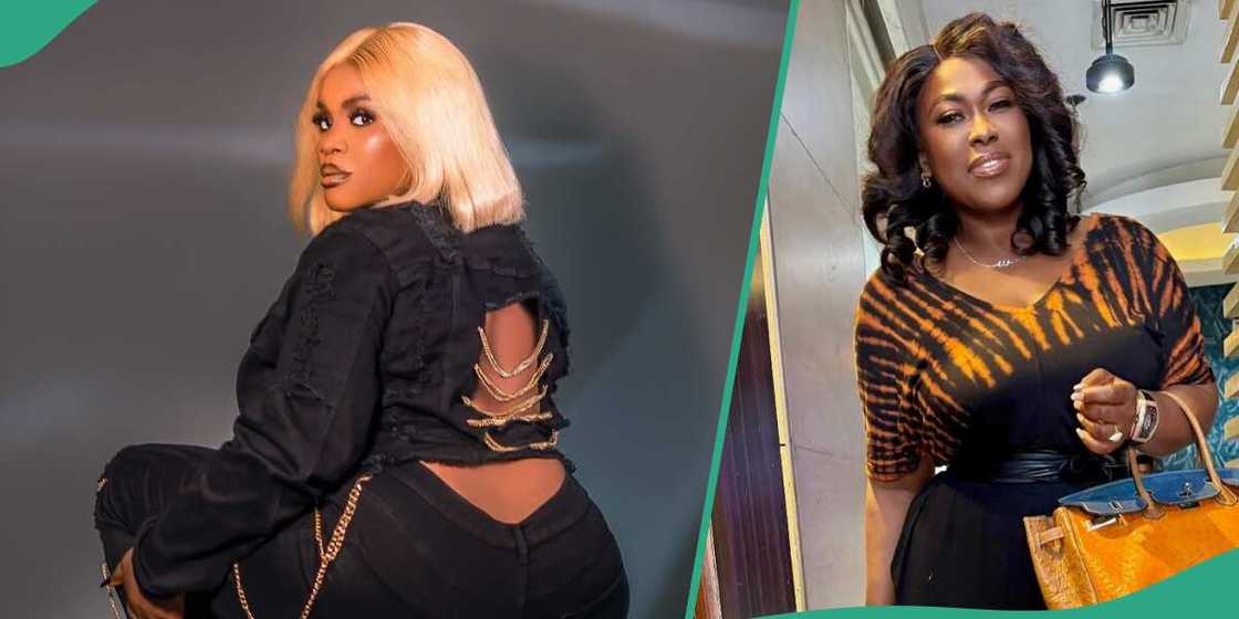 Uche Ogbodo proves her age. Uche Ogbodo proves her age.