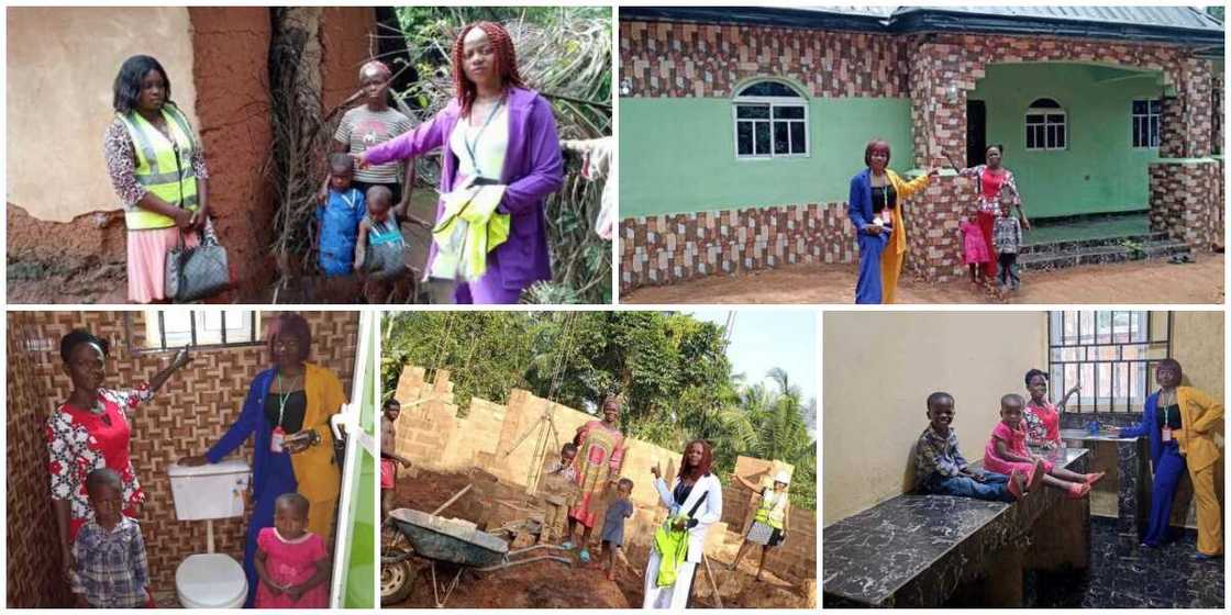 Kind lady wows poor old widow living in a mud house, gifts her a fully furnished 3-bedroom apartment Kind lady wows poor old widow living in a mud house, gifts her a fully furnished 3-bedroom apartment