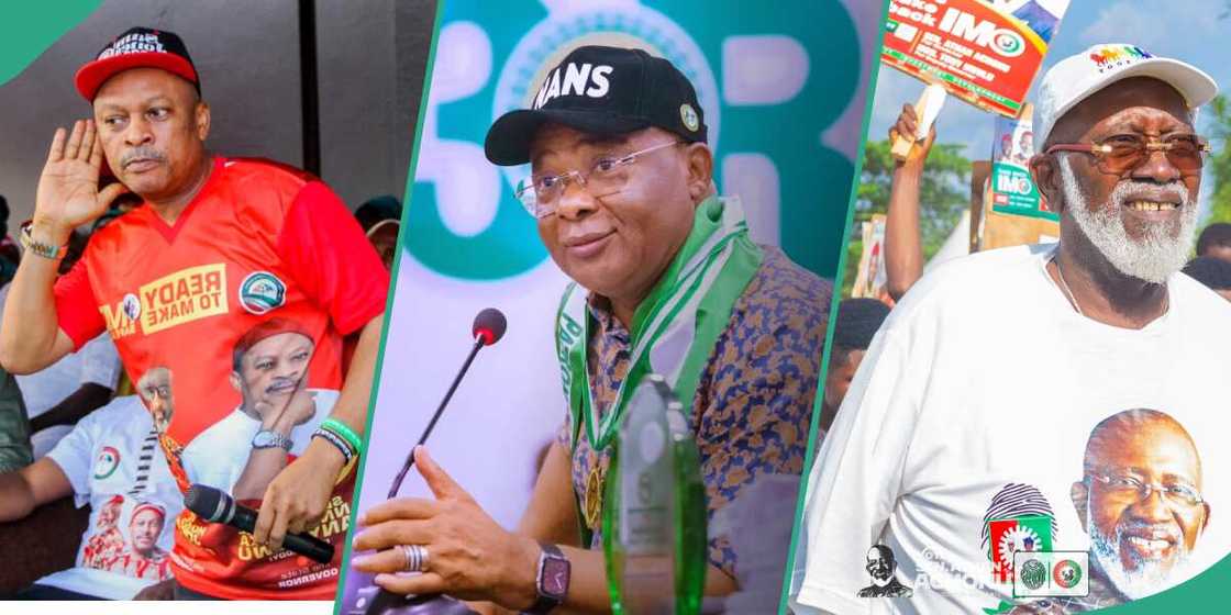 Uzodimma, APC, PDP, LP, 2023 elections, Imo state, INEC, Achonu, Anyanwu