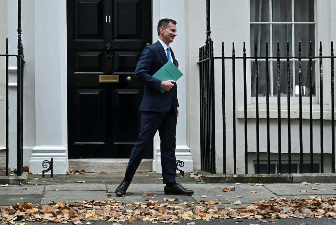 Finance minister Jeremy Hunt insisted the economy was 'turning a corner' Finance minister Jeremy Hunt insisted the economy was 'turning a corner'