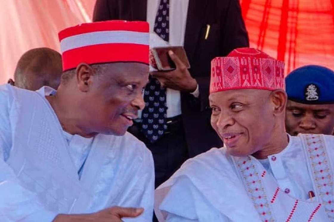 Kwankwaso da Gwamna Abba Kabir. Kwankwaso da Gwamna Abba Kabir.