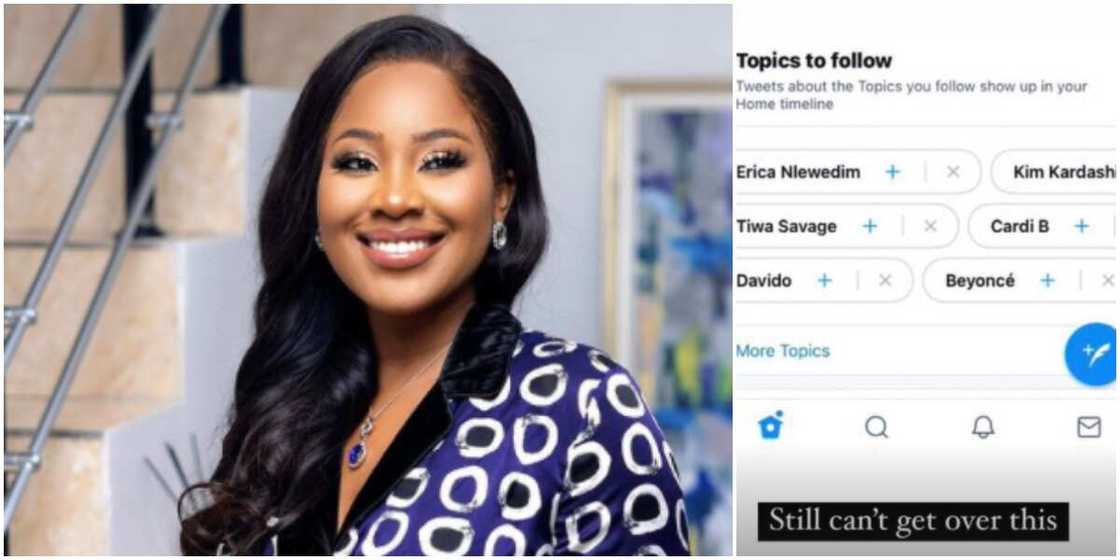 Erica celebrates new feat Erica celebrates new feat