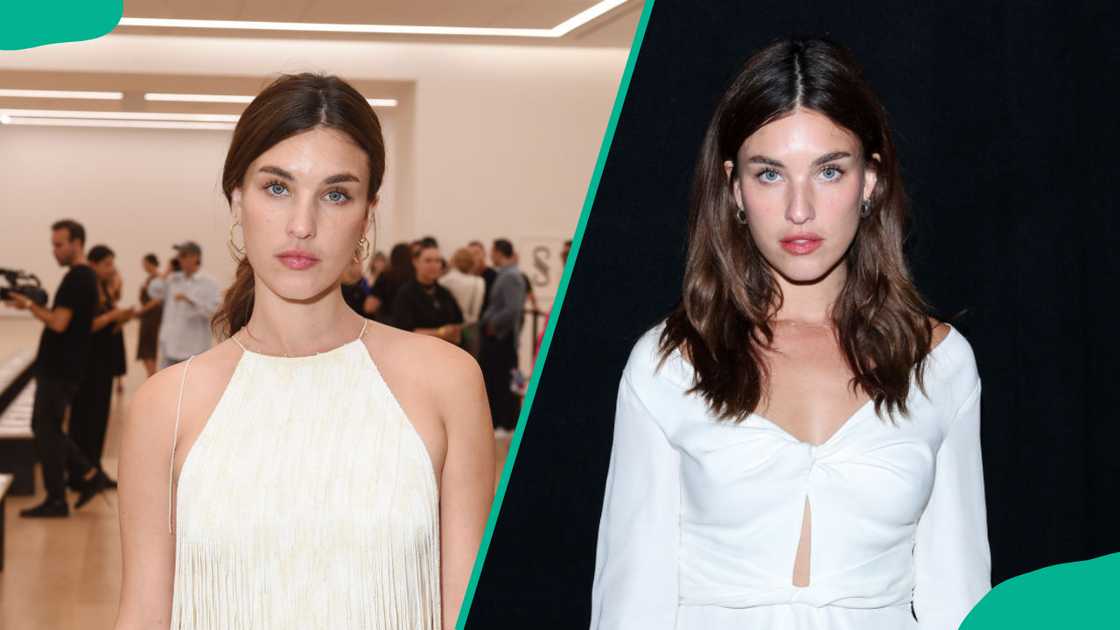 Rainey Qualley attended the Proenza Schouler Spring 2024 Ready-to-Wear show at Phillips Auction House and the Altuzarra show during New York Fashion Week, both in New York City.