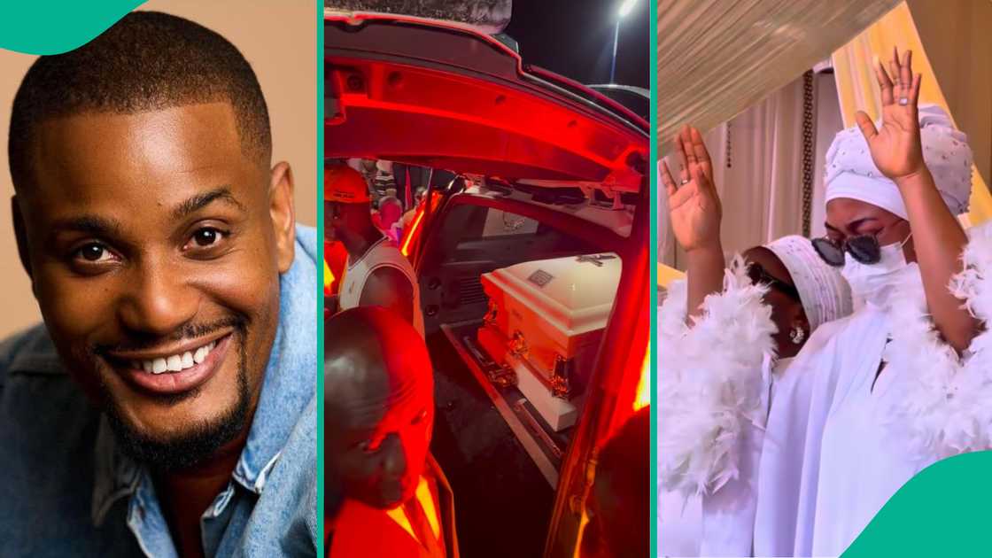 Nollywood actor Alexx Ekubo's wife Anwuli reportedly pregnant. Nollywood actor Alexx Ekubo's wife Anwuli reportedly pregnant.