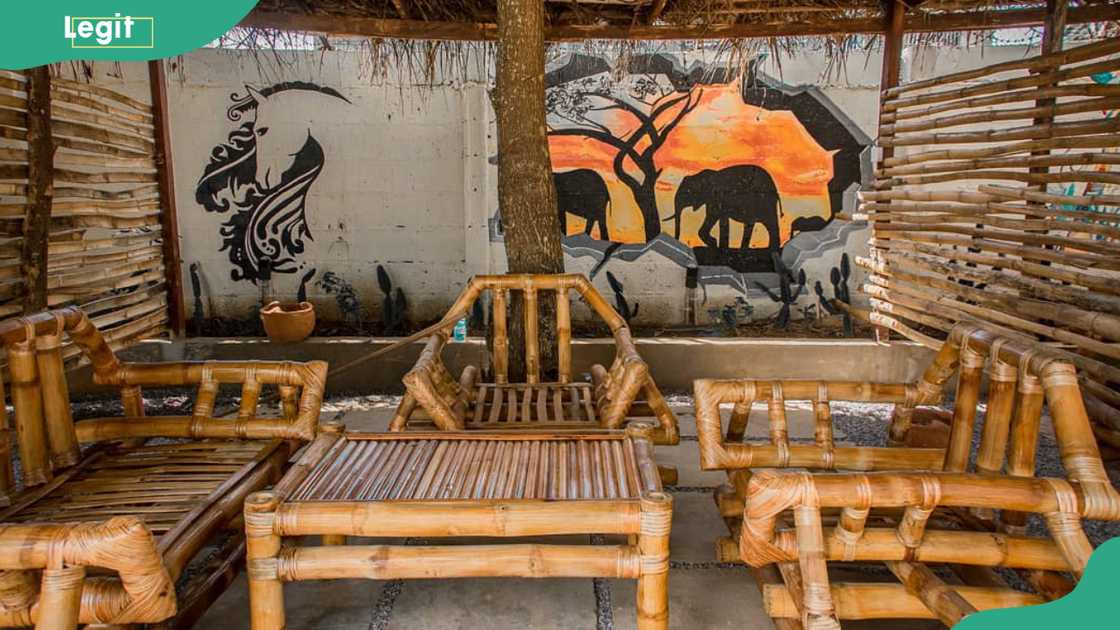 Part of Tamberma restaurant Part of Tamberma restaurant