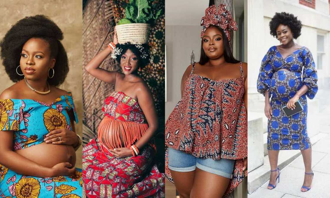 ankara tops for pregnant ladies