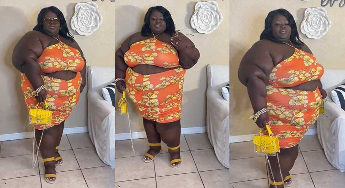 Photos of a plumpy lady flaunting her beauty on TikTok. Photos of a plumpy lady flaunting her beauty on TikTok.