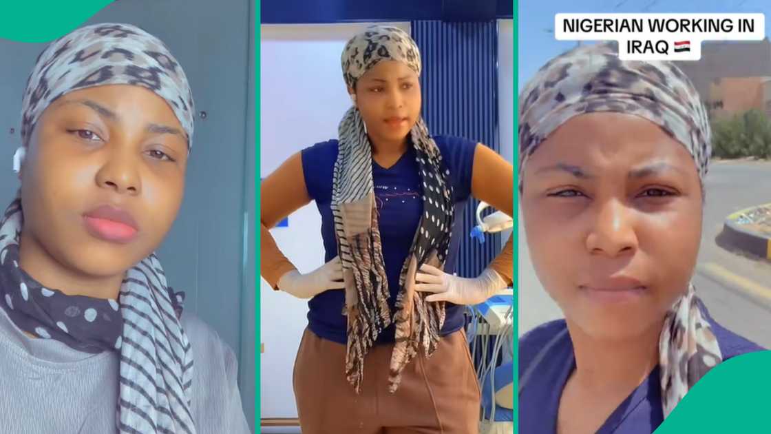 Nigerian lady who lives and works in Iraq. Nigerian lady who lives and works in Iraq.