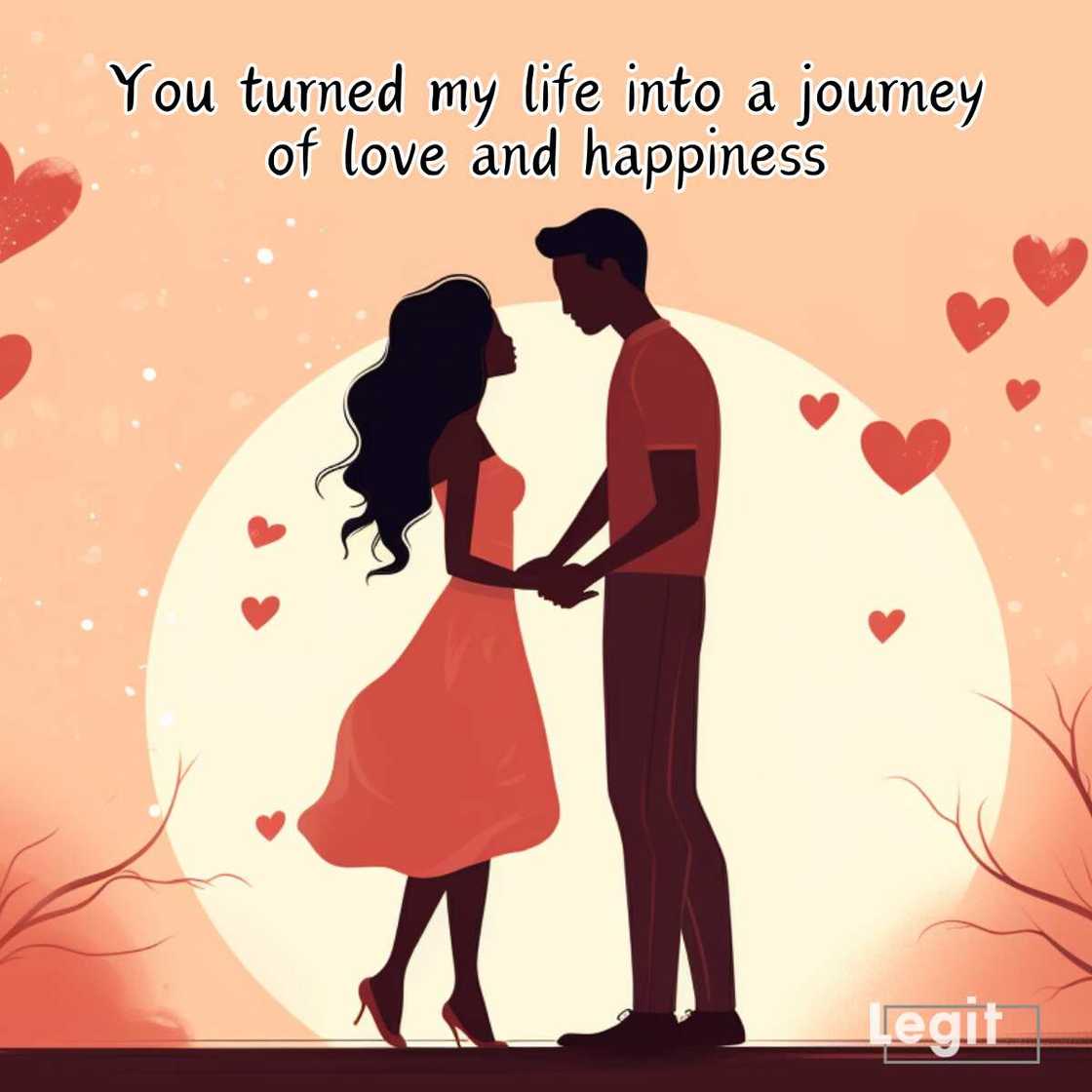Trust message for her Trust message for her