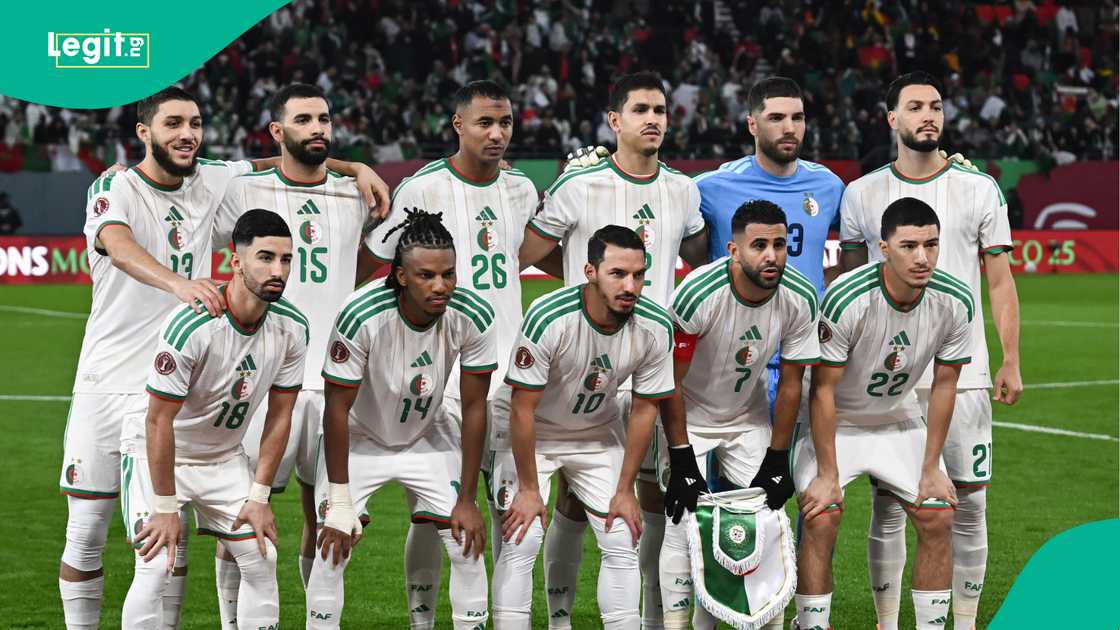 Riyad Mahrez, Ismael Bennacer, Desert Foxes, Algeria, AFCON 2025, Morocco. Riyad Mahrez, Ismael Bennacer, Desert Foxes, Algeria, AFCON 2025, Morocco.