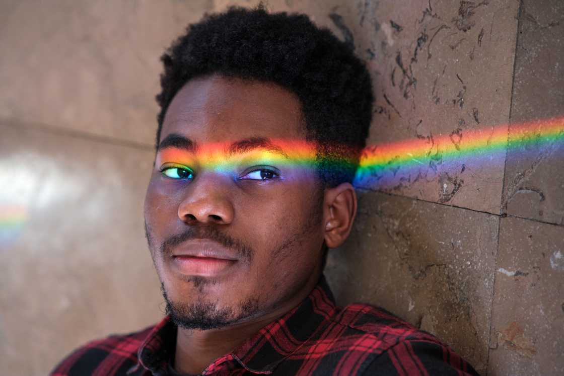 Portrait of a young man