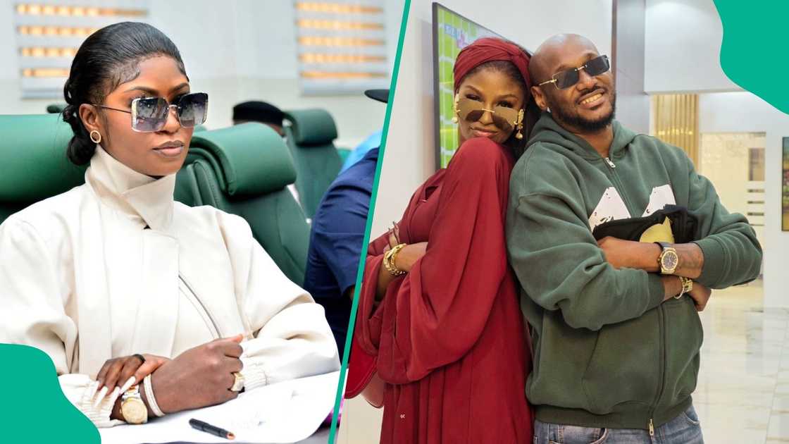 Natasha Osawaru reacts to wedding ring rumours, showers praise on 2Baba