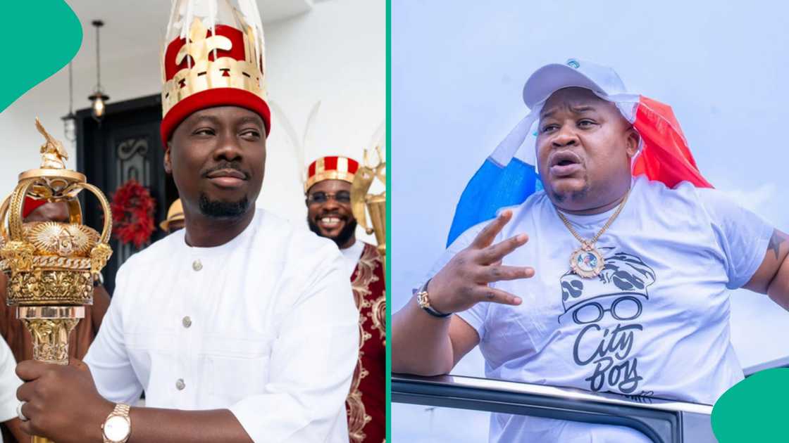 Obi Cubana and Cubana Chiefpriest pull support for Tinubu's re-election in the south east through the City Boy Movement. Obi Cubana and Cubana Chiefpriest pull support for Tinubu's re-election in the south east through the City Boy Movement.