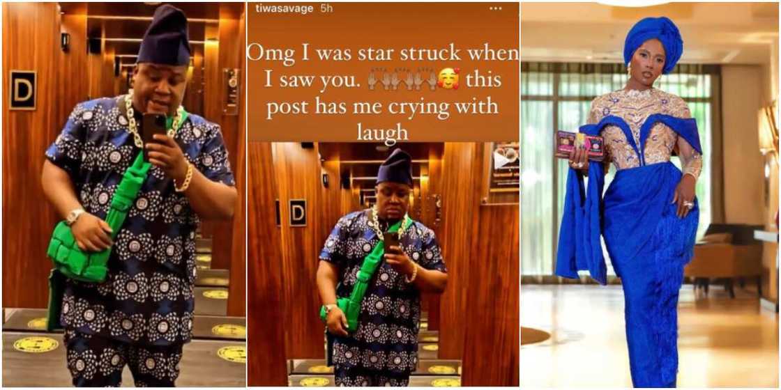 Tiwa Savage thanks Cubana Chiefpriest Tiwa Savage thanks Cubana Chiefpriest