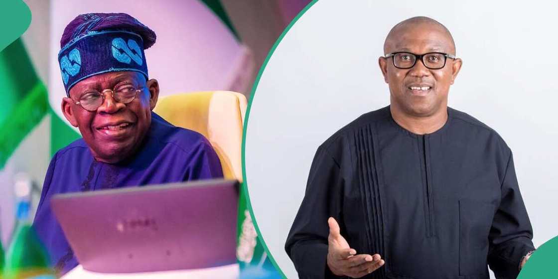 Viral video of Tinubu hailed at an event to honour Peter Obi stirs debate online Viral video of Tinubu hailed at an event to honour Peter Obi stirs debate online
