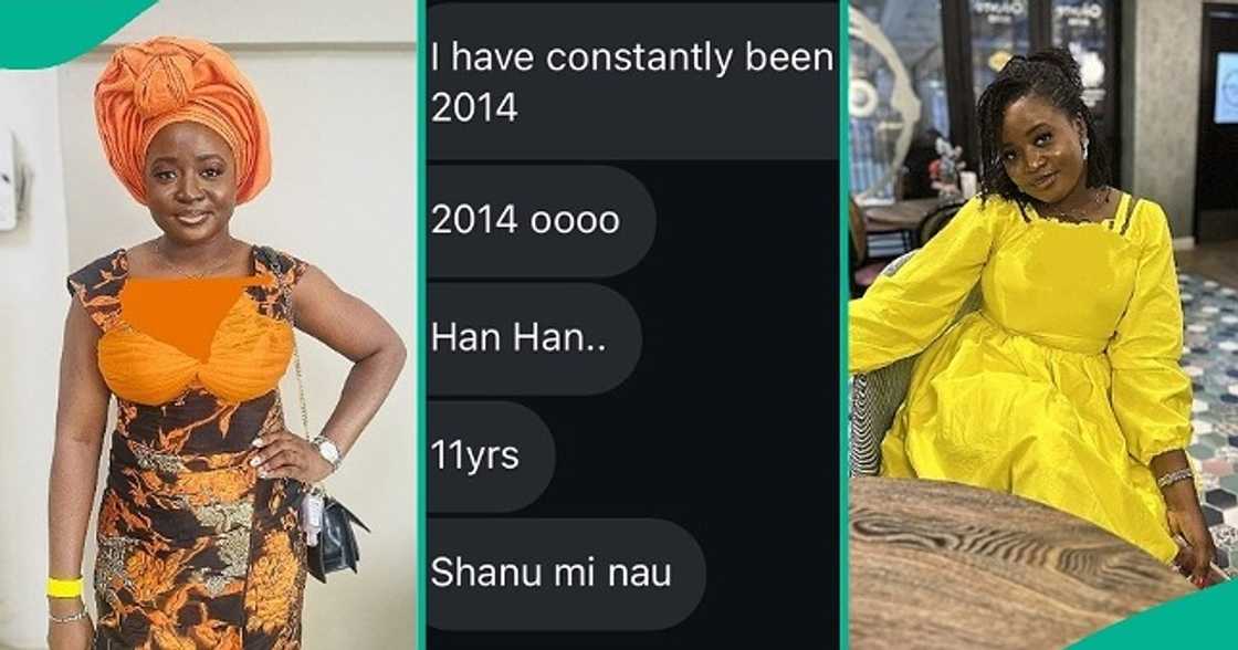 Lady shares worrisome new messages man sent to her, says he's been chasing her for 11 years. Lady shares worrisome new messages man sent to her, says he's been chasing her for 11 years.