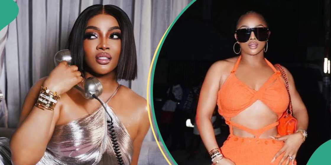 Toke Makinwa shares lessons on love. Toke Makinwa shares lessons on love.