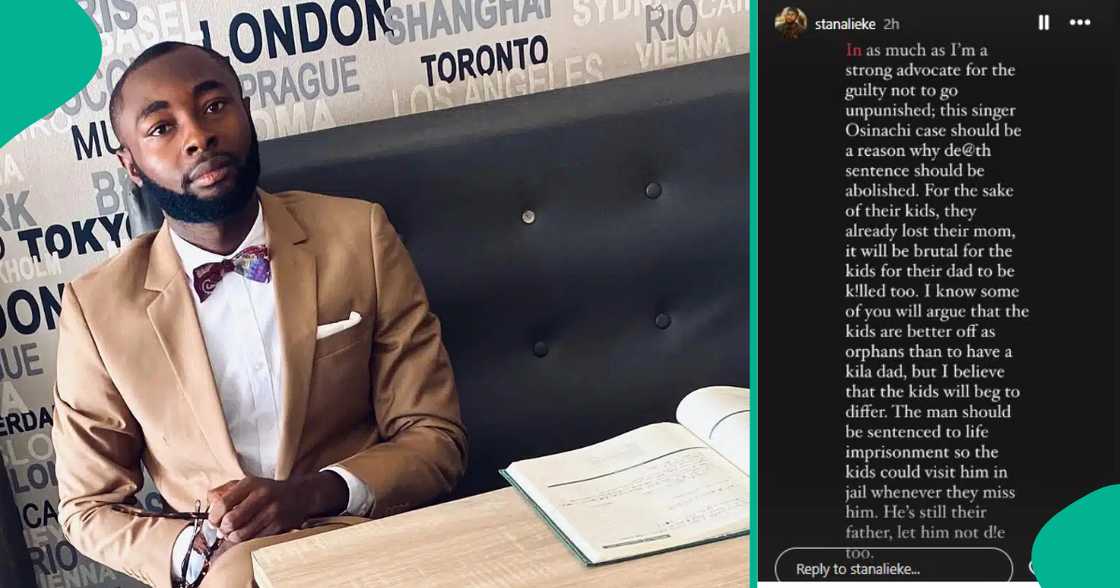 Osinachi’s husband: Lawyer backs life imprisonment over death by hanging Osinachi’s husband: Lawyer backs life imprisonment over death by hanging