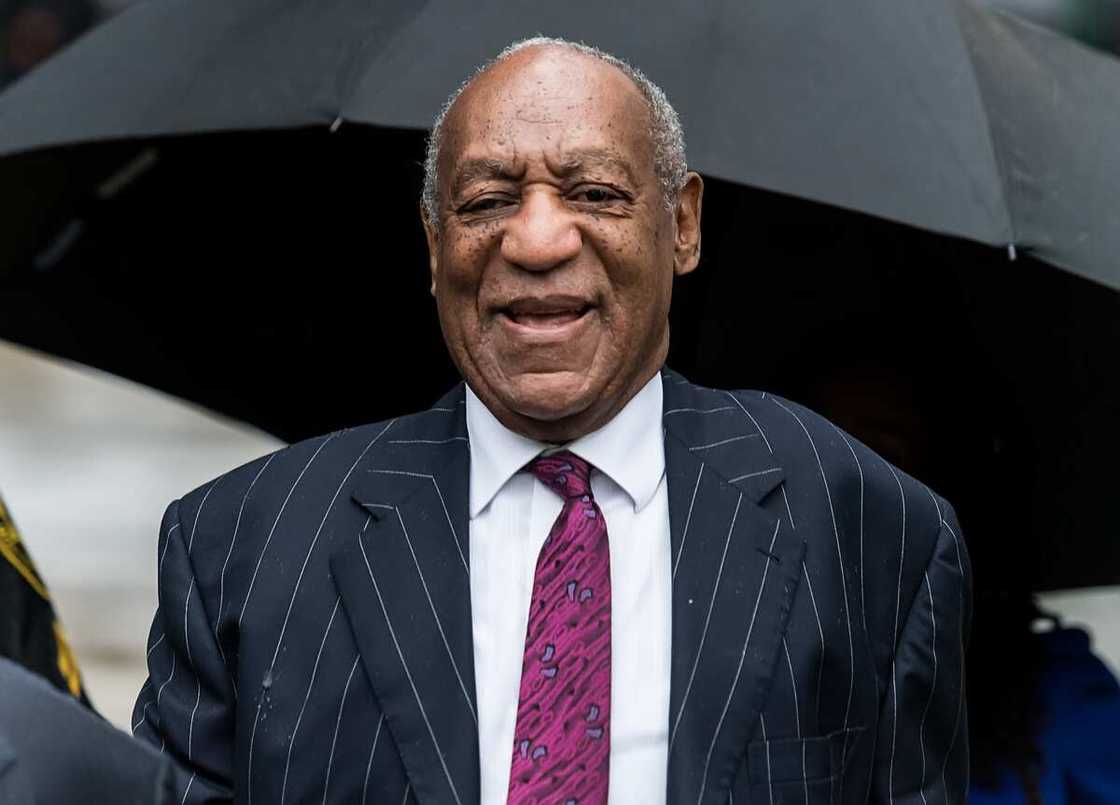 Bill Cosby at the Montgomery County Courthouse in Norristown Bill Cosby at the Montgomery County Courthouse in Norristown