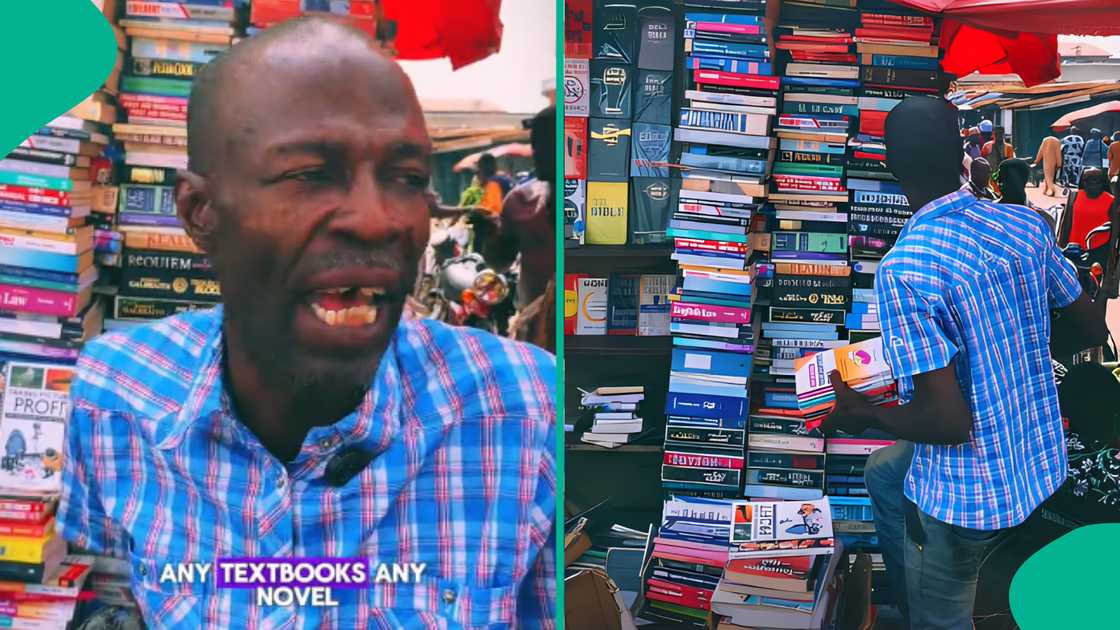 Interview of man who has been selling books opposite University of Ibadan for 17 years