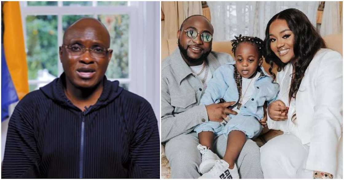 Photos of Pastor Tobi Adegboyega, Davido, Ifeanyi and Chioma Photos of Pastor Tobi Adegboyega, Davido, Ifeanyi and Chioma