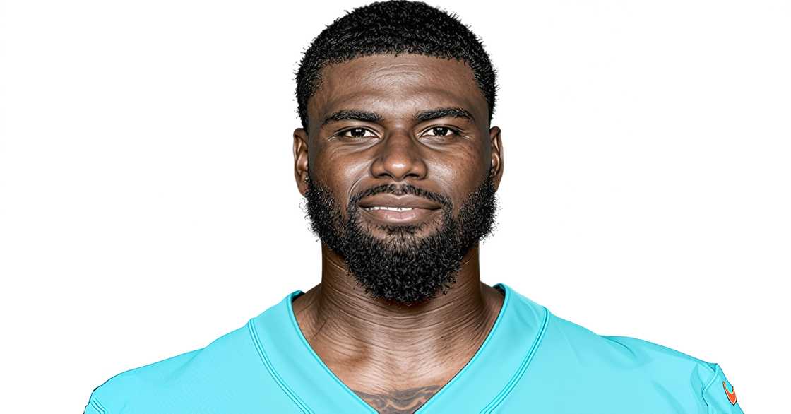 Tyler Huntley poses for a Miami Dolphins' blue team kit. Tyler Huntley poses for a Miami Dolphins' blue team kit.