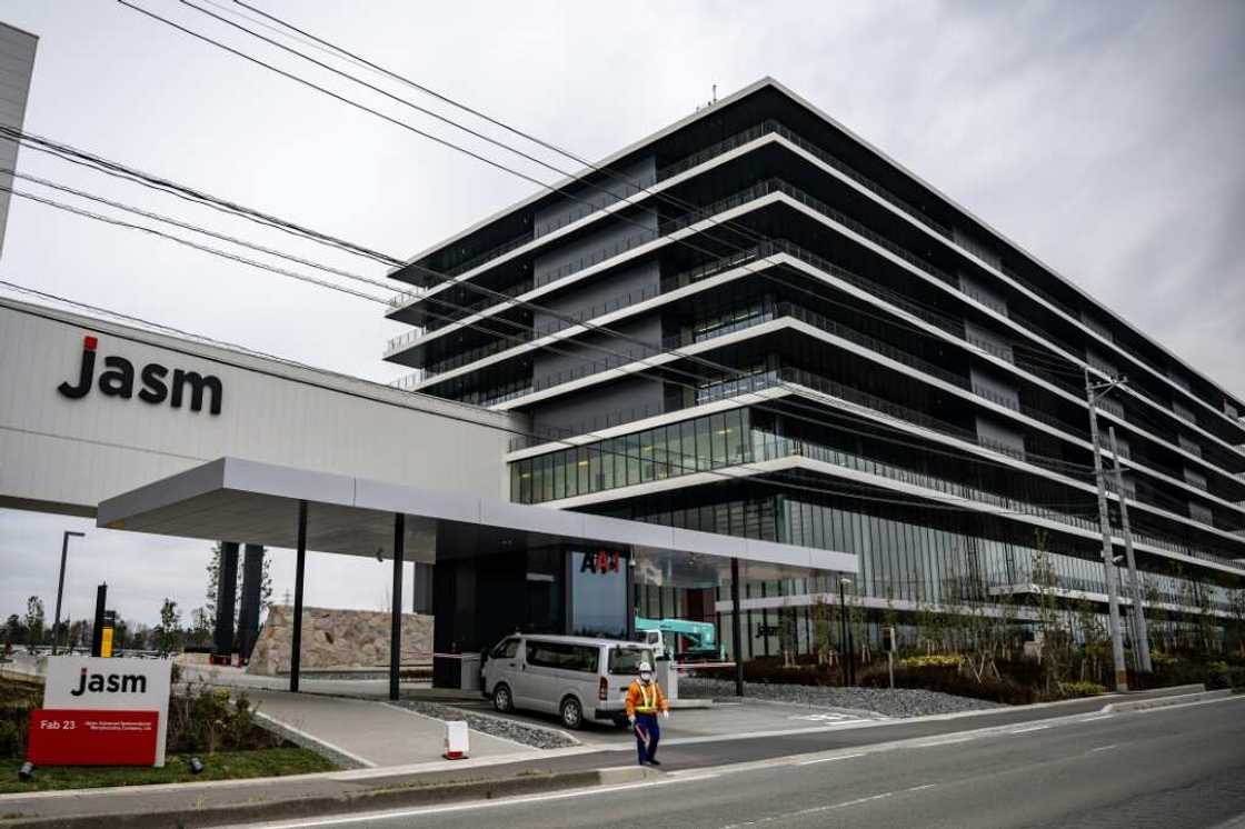 Taiwanese chip behemoth TSMC opened a new $8.6-billion chip factory in southern Japan in February Taiwanese chip behemoth TSMC opened a new $8.6-billion chip factory in southern Japan in February