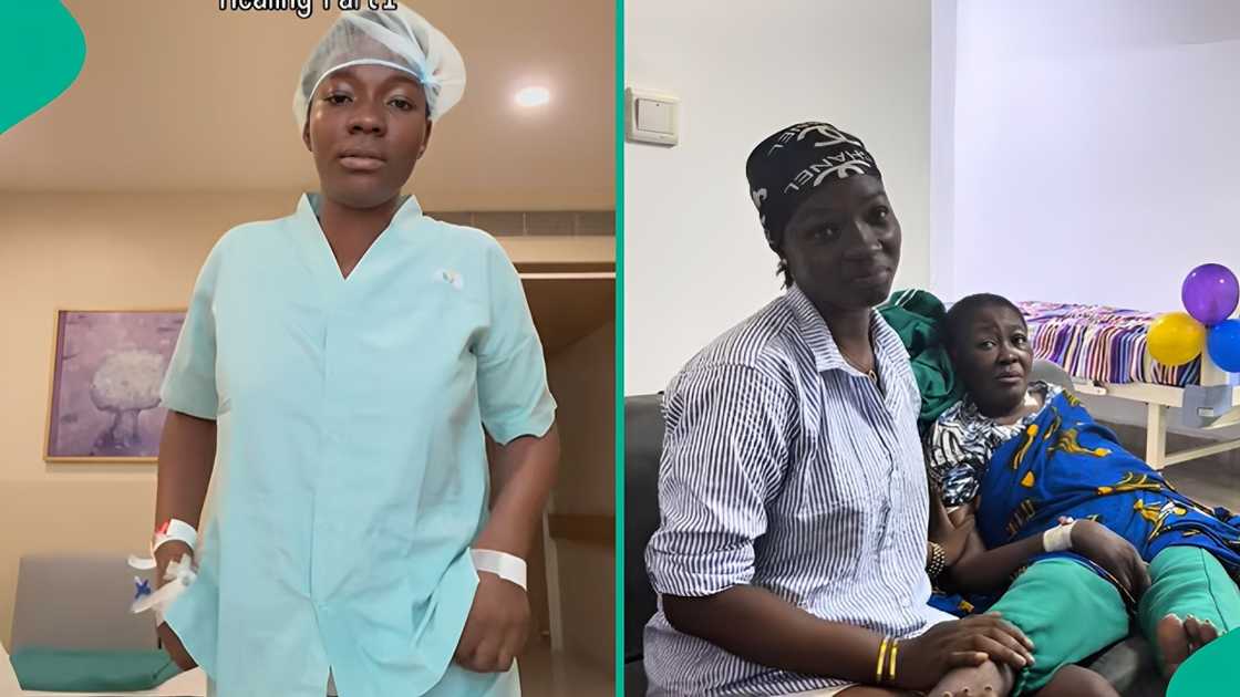 A Nigerian lady showed how kidney failure changed her mum in four months A Nigerian lady showed how kidney failure changed her mum in four months