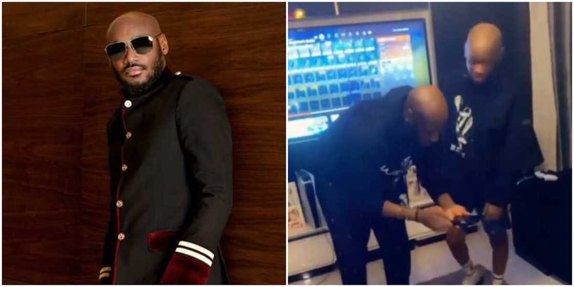 2baba showers accolade on lookalike son as he clocks 16