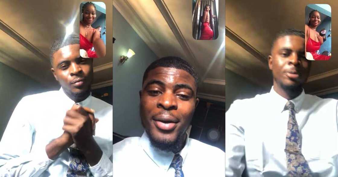 Beautiful lady & her boyfriend dress up for virtual Val's Day as she is in school Beautiful lady & her boyfriend dress up for virtual Val's Day as she is in school