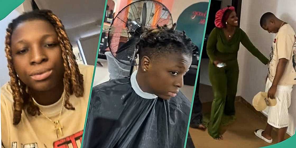 Lady finally cuts her dreads Lady finally cuts her dreads