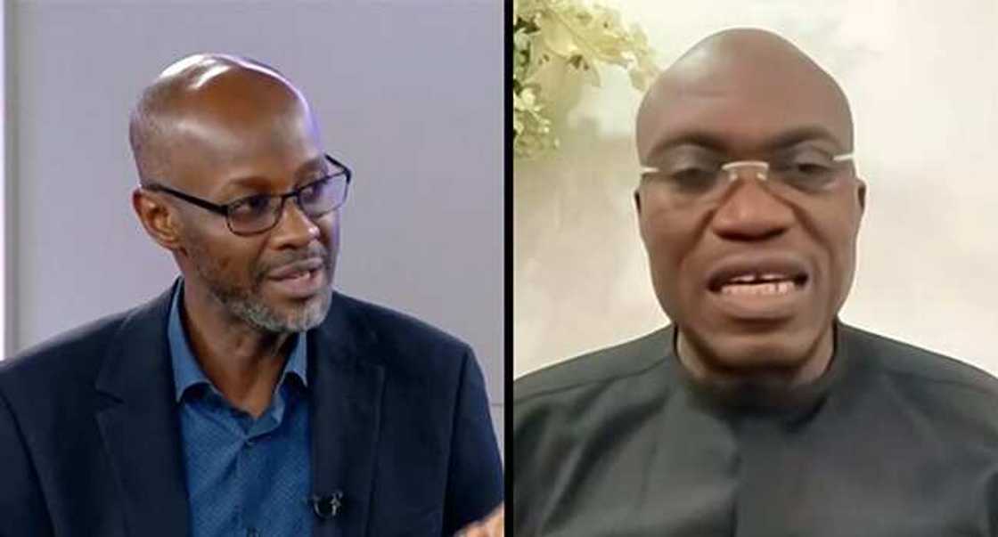 Kabiru Adamu tare da Johnson Chukwu. Kabiru Adamu tare da Johnson Chukwu.