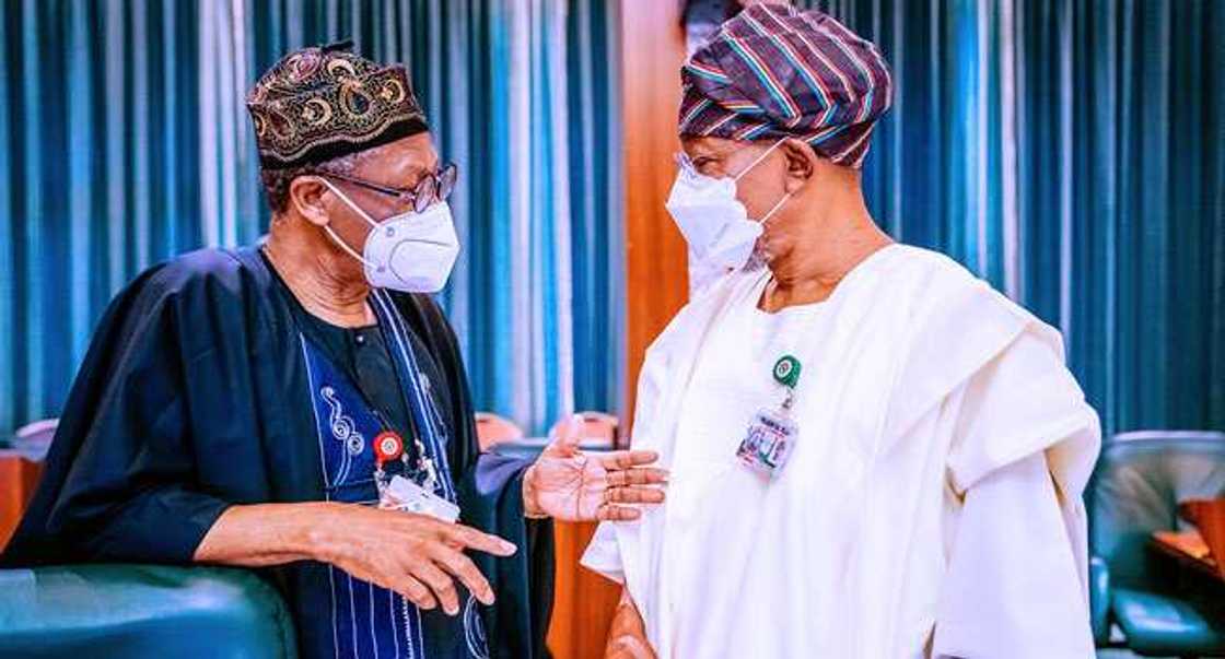 Cikar Najeriya shekaru 60: Buhari ya kaddamar da sabon Logon Najeriya (Hotuna)