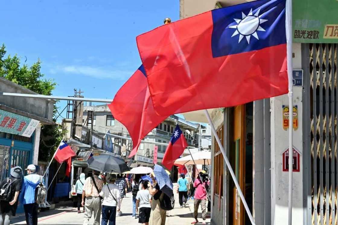 China bristles at any international recognition of Taiwan and often reacts with anger over the display of the island's flag at international events or by foreign celebrities China bristles at any international recognition of Taiwan and often reacts with anger over the display of the island's flag at international events or by foreign celebrities