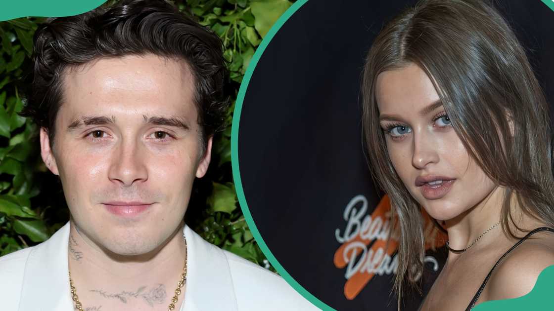 Brooklyn Beckham posing for a photo outside The Metropolitan Museum of Art (L). Lexi Wood poses at Radio City Music Hall (R) Brooklyn Beckham posing for a photo outside The Metropolitan Museum of Art (L). Lexi Wood poses at Radio City Music Hall (R)