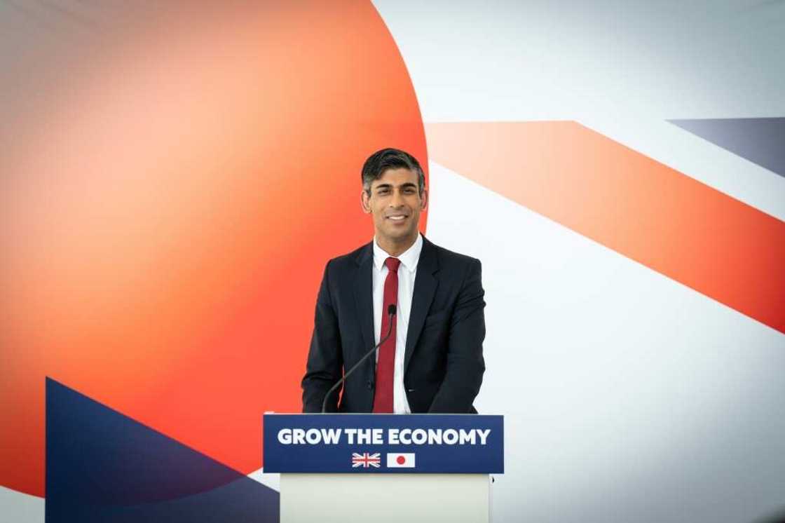 Rishi Sunak addressed business leaders at the Mori Art Museum in Tokyo Rishi Sunak addressed business leaders at the Mori Art Museum in Tokyo