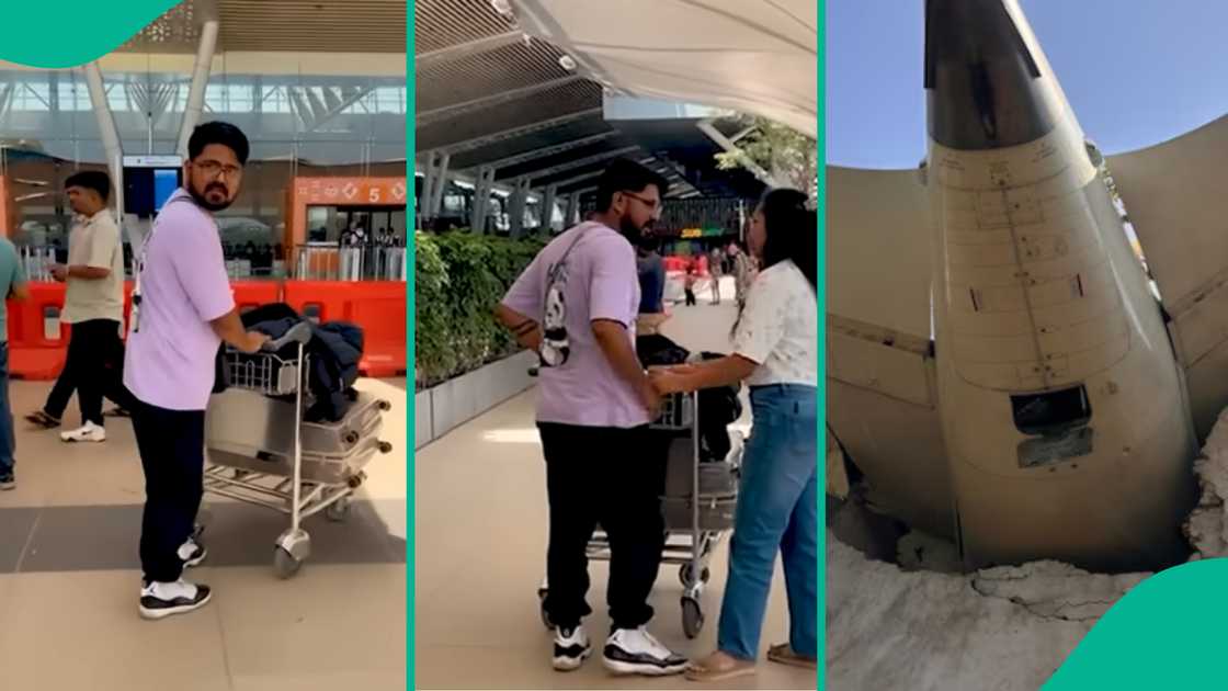 Video shows last moment of only son at airport before he died in Air India plane crash