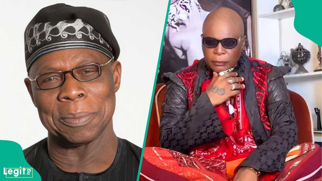Former President Olusegun Obasanjo and Charly Boy draw attention with their exchange at birthday event