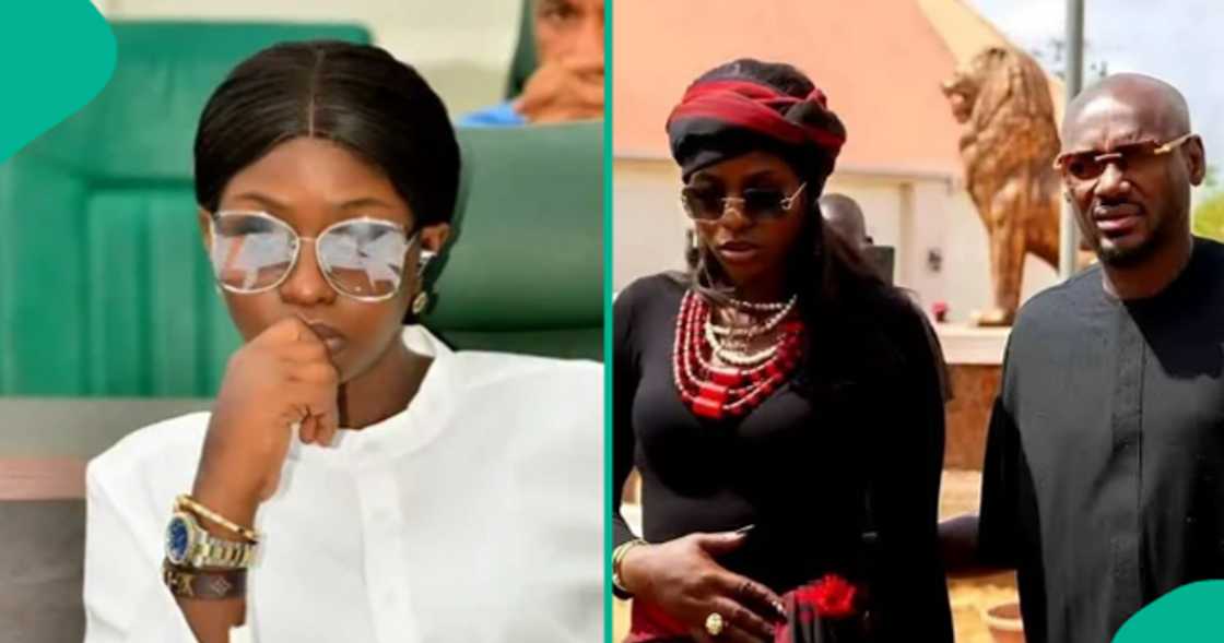 Man advises 2Baba to leave Natasha his second wife. Man advises 2Baba to leave Natasha his second wife.